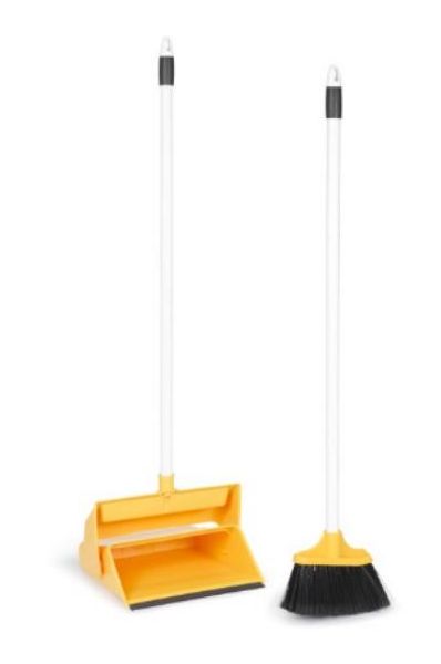 Совок аэропортный + щетка на длинных рукоятках пластик ROZENBAL, Желтый;черный;белый
Совок аэропортный + щетка на длинных рукоятках пластик ROZENBAL, Желтый;черный;белый