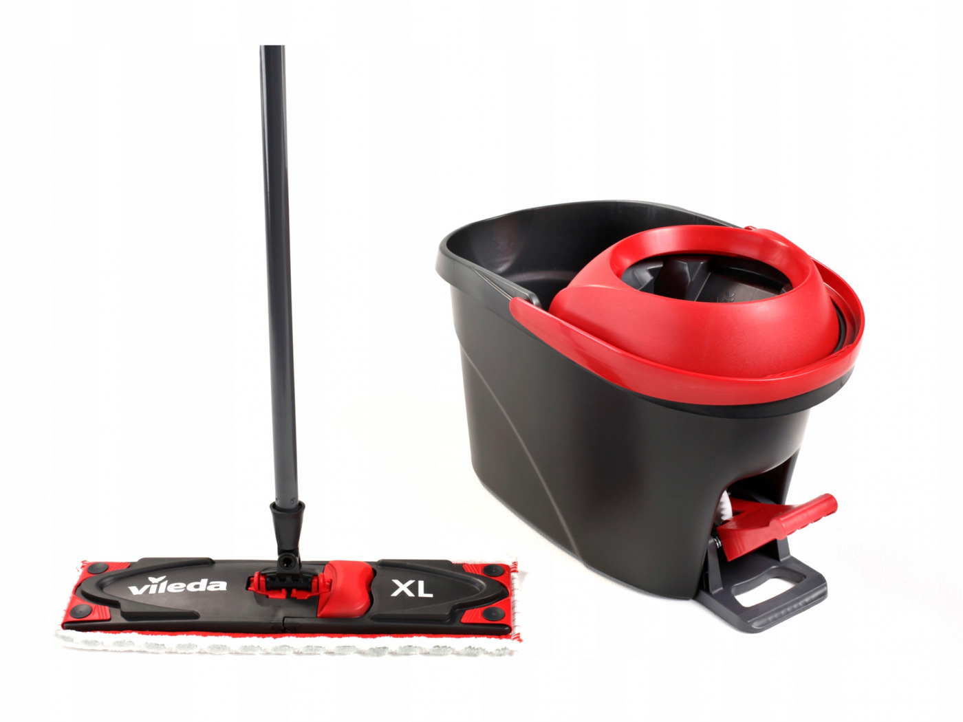 Набор Ультрамат XL в коробке (швабра с телескопической ручкой + ведро с ручным отжимом) VILEDA, Красный;белый;черный
Набор Ультрамат XL в коробке (швабра с телескопической ручкой + ведро с ручным отжимом) VILEDA, Красный;белый;черный