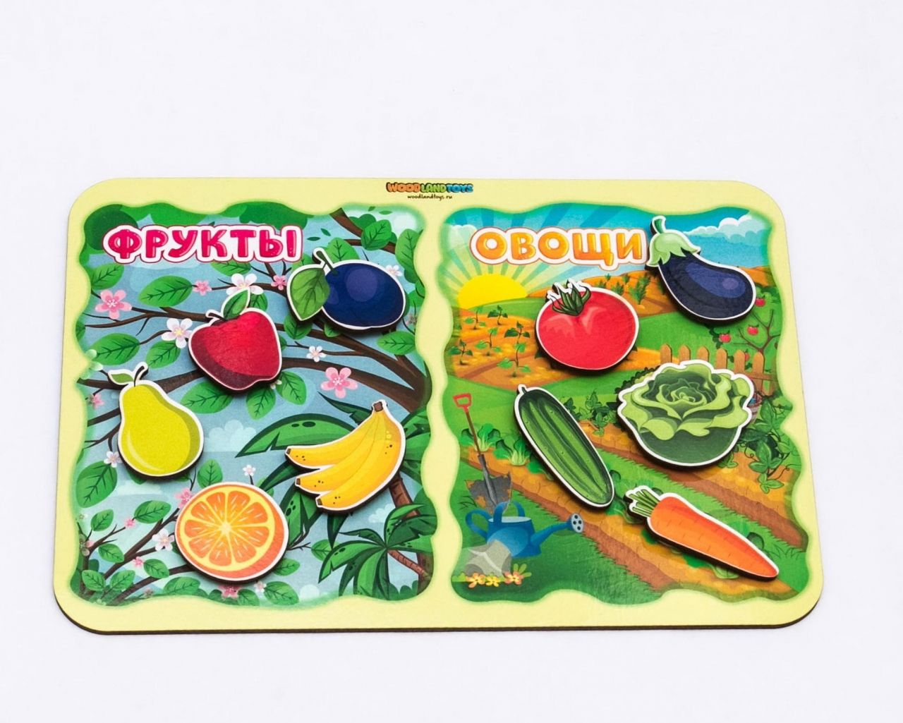 Обучающий набор WOODLANDTOYS 117203 Фрукты-овощи
Обучающий набор WOODLANDTOYS 117203 Фрукты-овощи