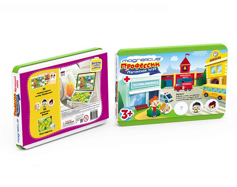 Обучающий набор MAGNETICUS POL-014 Профессии в металл.уп.
Обучающий набор MAGNETICUS POL-014 Профессии в металл.уп.