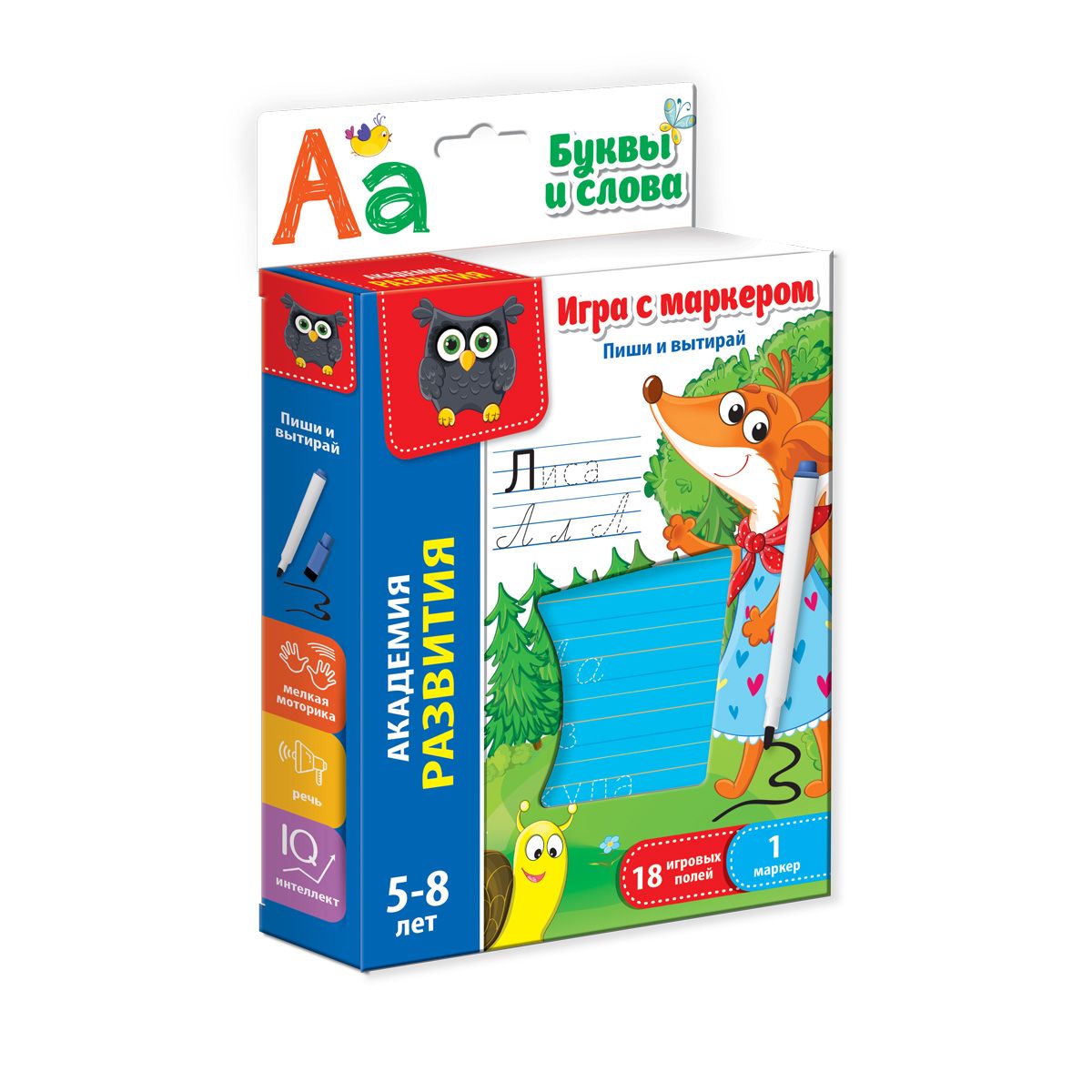 Обучающий набор VLADI TOYS VT5010-03 Буквы и слова
Обучающий набор VLADI TOYS VT5010-03 Буквы и слова