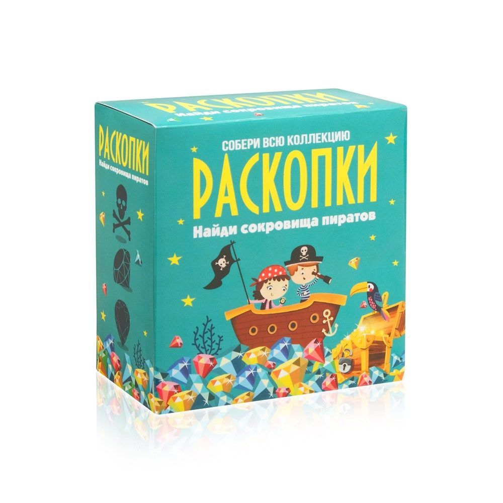 Набор РАСКОПКИ DIG-6 Сокровища Пиратов
Набор РАСКОПКИ DIG-6 Сокровища Пиратов