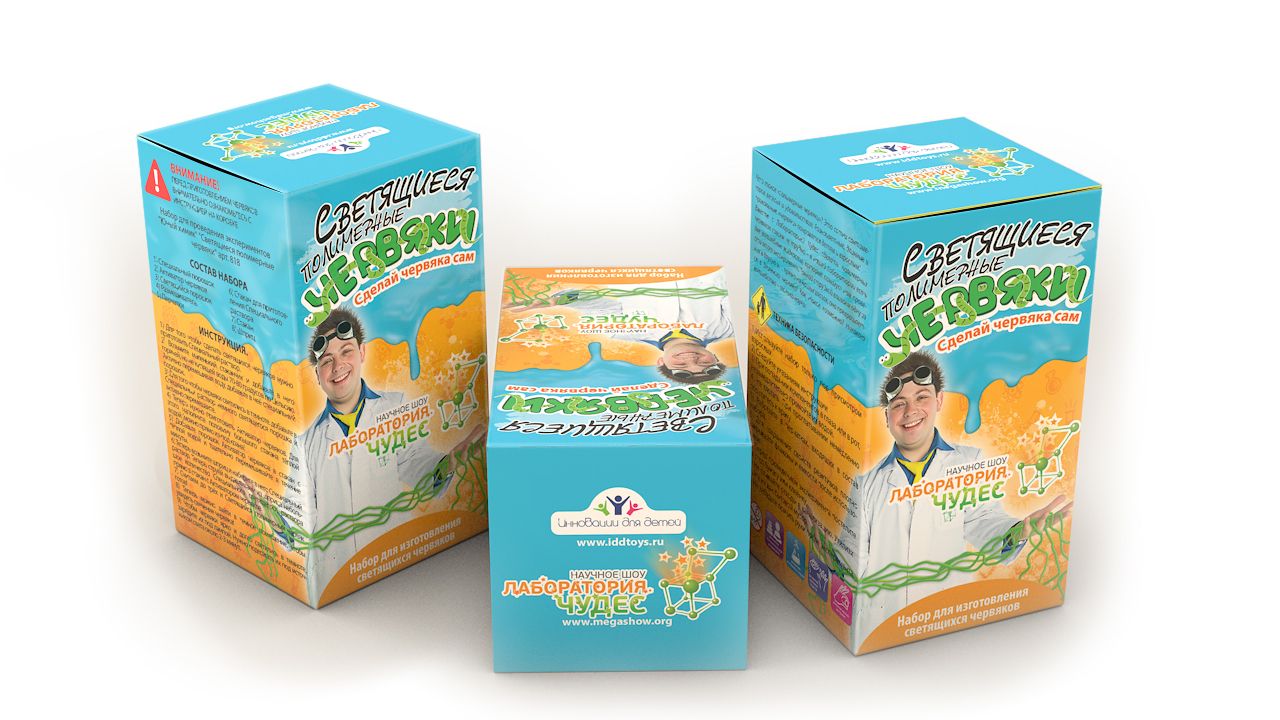 Набор для опытов ИННОВАЦИИ ДЛЯ ДЕТЕЙ 818 Светящиеся червяки
Набор для опытов ИННОВАЦИИ ДЛЯ ДЕТЕЙ 818 Светящиеся червяки