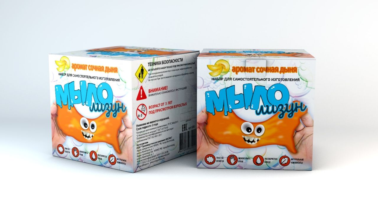 Набор для опытов ИННОВАЦИИ ДЛЯ ДЕТЕЙ 836 Мыло-лизун.Сочная дыня
Набор для опытов ИННОВАЦИИ ДЛЯ ДЕТЕЙ 836 Мыло-лизун.Сочная дыня