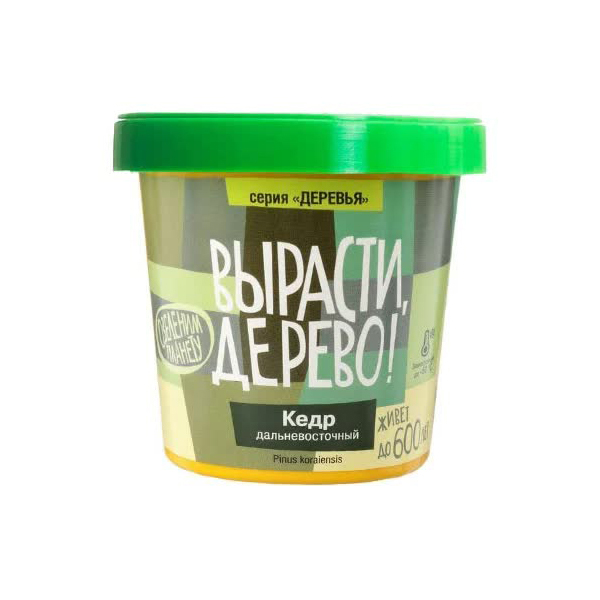 Набор для выращивания ВЫРАСТИ ДЕРЕВО! zk-070 Кедр дальневосточный
Набор для выращивания ВЫРАСТИ ДЕРЕВО! zk-070 Кедр дальневосточный