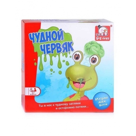 Настольная игра S+S toys "Чудной червяк" арт.115-40
Настольная игра S+S toys "Чудной червяк" арт.115-40