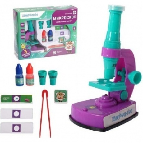 Микроскоп со световыми эффектами и сменными линзами Эврики арт.SL-00474/2486820
Микроскоп со световыми эффектами и сменными линзами Эврики арт.SL-00474/2486820