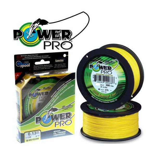 Леска плетеная Power Pro 135м Hi-Vis Yellow 0,36 (PP135HVY036)
Леска плетеная Power Pro 135м Hi-Vis Yellow 0,36 (PP135HVY036)