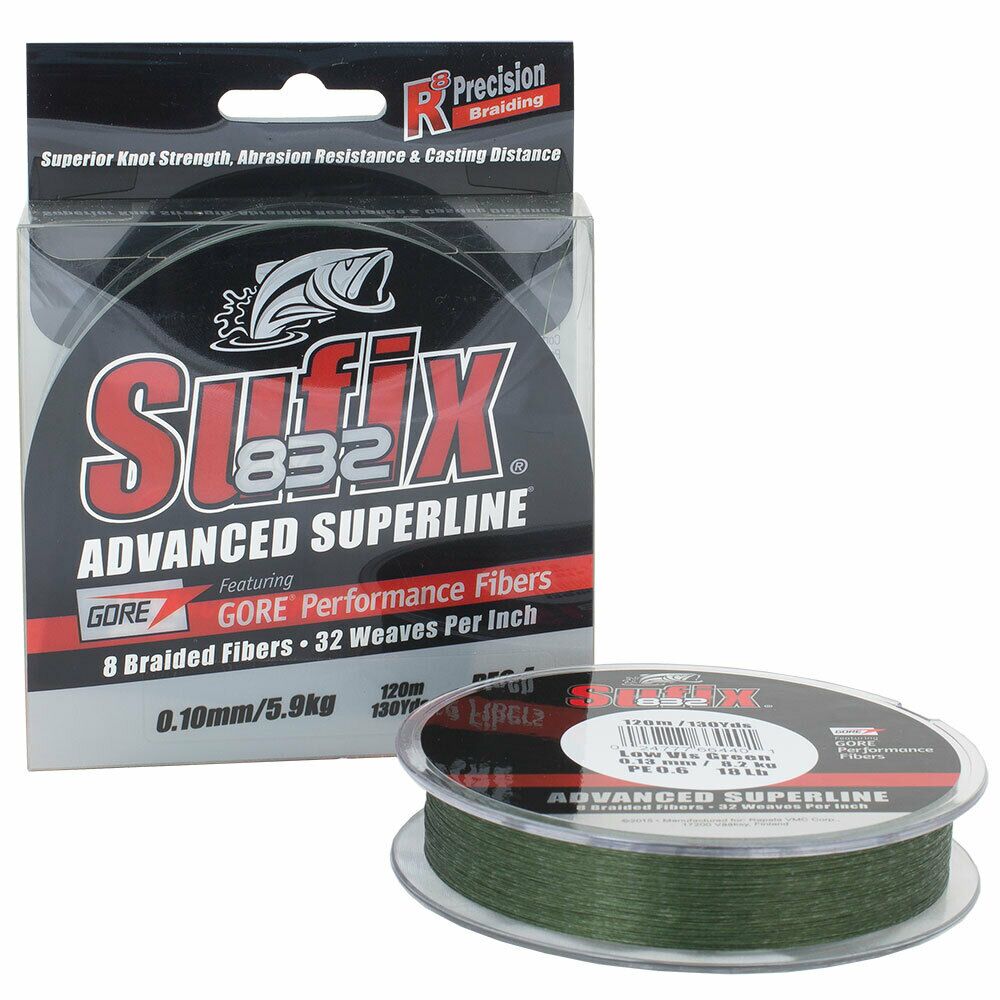 Леска плетеная Sufix 832 Braid зеленая 120м 0.33мм 28,5кг (DS1CF064G3DS71)
Леска плетеная Sufix 832 Braid зеленая 120м 0.33мм 28,5кг (DS1CF064G3DS71)