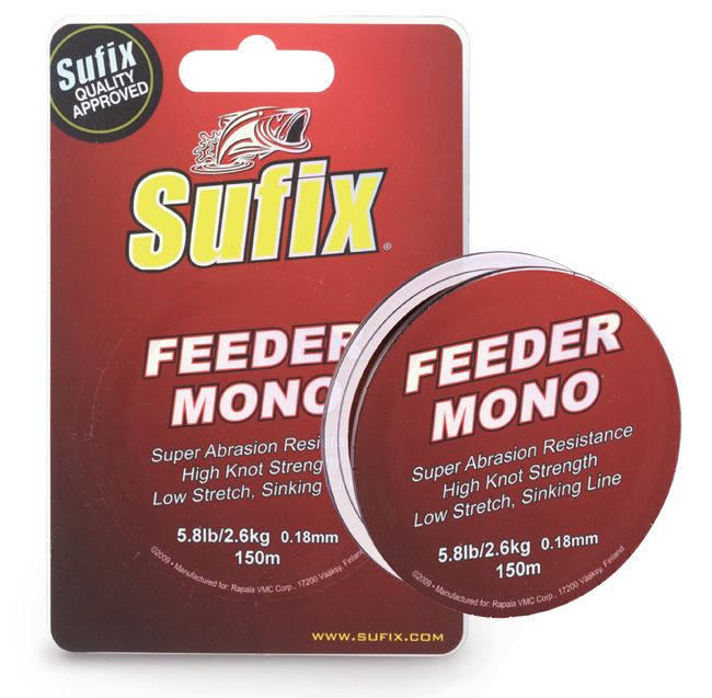 Леска Sufix Feeder mono красная 300м 0.18мм 2,8кг (SFM18BU300)
Леска Sufix Feeder mono красная 300м 0.18мм 2,8кг (SFM18BU300)