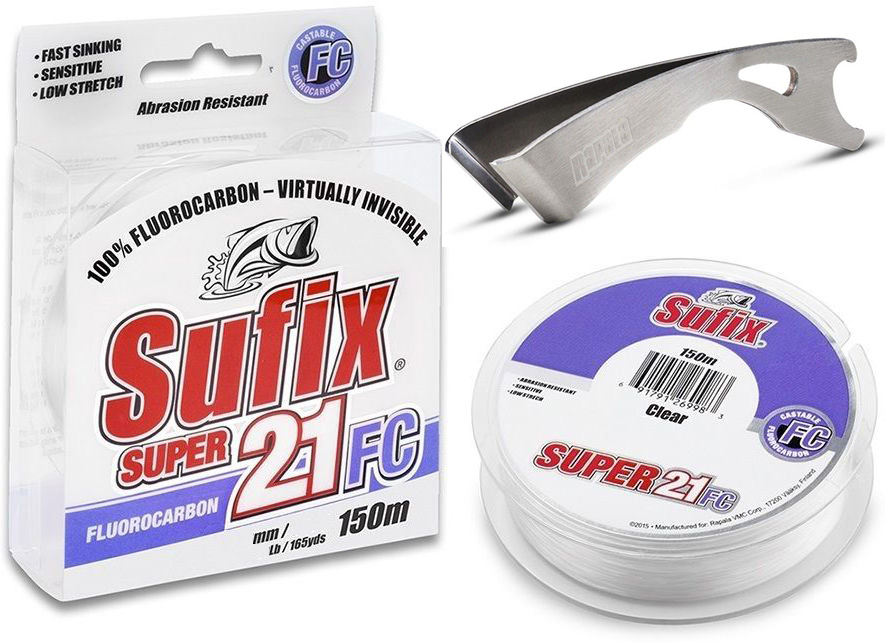 Леска Sufix Super 21 Fluorocarbon 150м 0.18мм 2,3кг + кусачки RCDMC (DS1IN020024B2S)
Леска Sufix Super 21 Fluorocarbon 150м 0.18мм 2,3кг + кусачки RCDMC (DS1IN020024B2S)