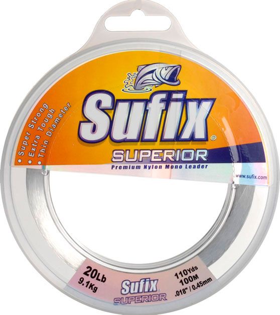 Леска Sufix Superior Leader Clear 100м 2.0мм 227кг (DS1OF200024A9U)
Леска Sufix Superior Leader Clear 100м 2.0мм 227кг (DS1OF200024A9U)