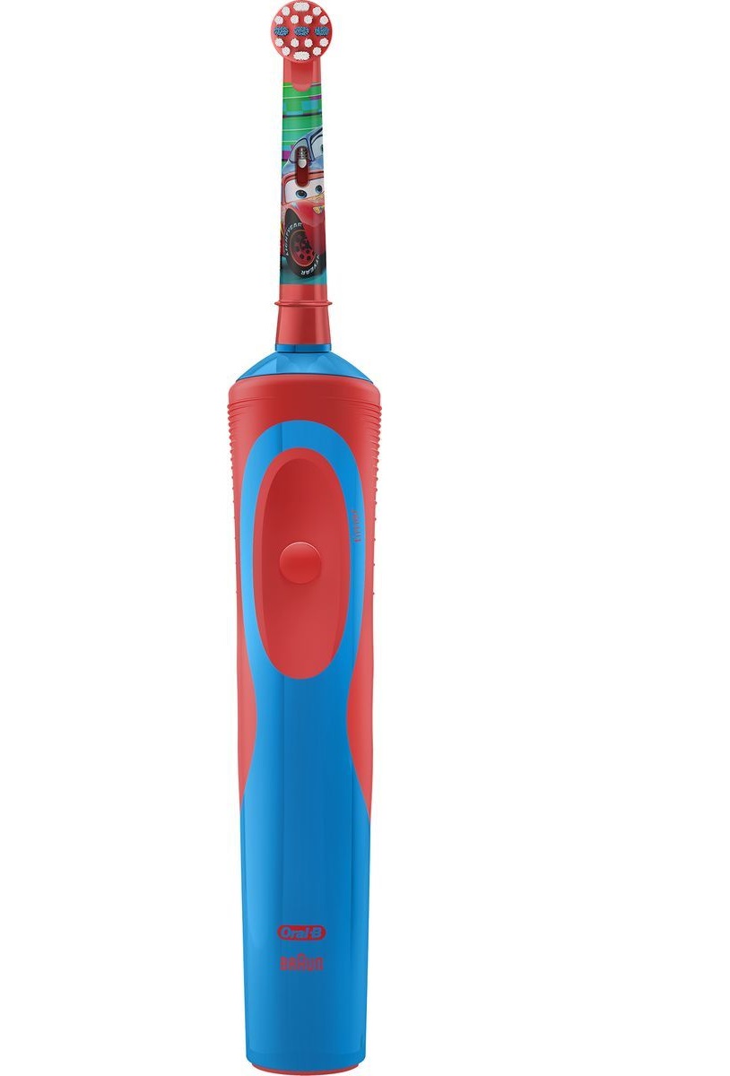 Зубная щетка электрическая Oral-B Stages Power Cars красный/синий
Зубная щетка электрическая Oral-B Stages Power Cars красный/синий