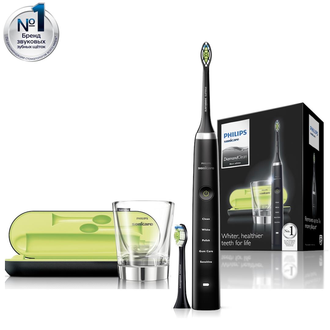 Зубная щетка электрическая Philips Sonicare DiamondClean HX9352/04 черный
Зубная щетка электрическая Philips Sonicare DiamondClean HX9352/04 черный
