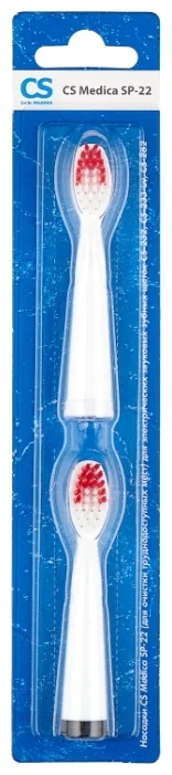 Насадки CS Medica SP-22 для зубной щетки CS Medica SonicPulsar CS-232 (2шт
Насадки CS Medica SP-22 для зубной щетки CS Medica SonicPulsar CS-232 (2шт