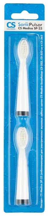Насадки CS Medica SP-23 для зубной щетки CS Medica SonicPulsar CS-232 (2шт
Насадки CS Medica SP-23 для зубной щетки CS Medica SonicPulsar CS-232 (2шт