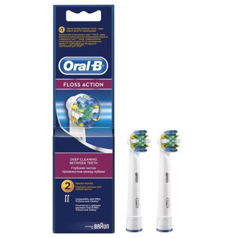 Насадка для эл. зубн/щ. Braun Oral-B EB25-2 Floss Action
Насадка для эл. зубн/щ. Braun Oral-B EB25-2 Floss Action