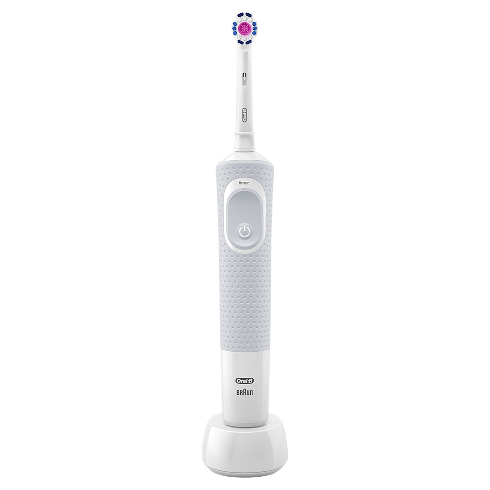Зубная щетка электрическая Oral-B Vitality 3D White 100 белый
Зубная щетка электрическая Oral-B Vitality 3D White 100 белый
