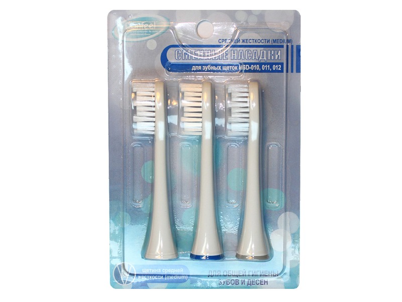 Насадки для зубных щеток Donfeel 2930 (3шт) White
Насадки для зубных щеток Donfeel 2930 (3шт) White