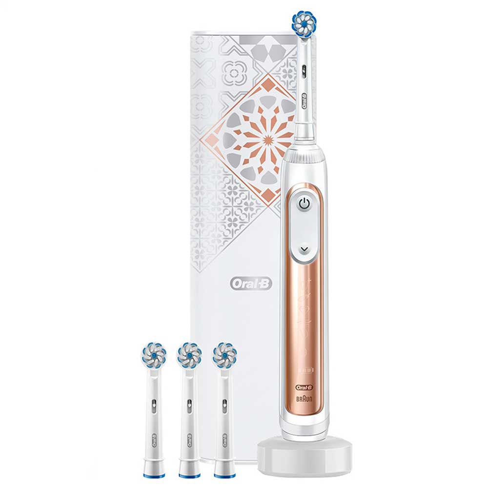 Зубная щетка электрическая Oral-B Genius X Luxe Edition белый/розовый
Зубная щетка электрическая Oral-B Genius X Luxe Edition белый/розовый