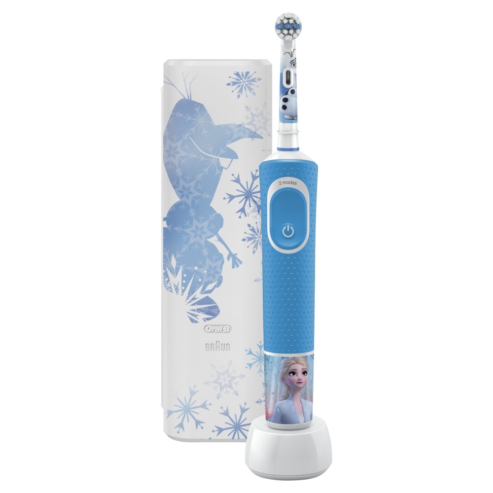 Зубная щетка Oral-B Frozen D100.413.2KX голубой
Зубная щетка Oral-B Frozen D100.413.2KX голубой