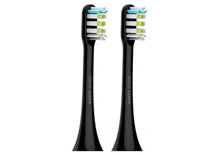 Комплект насадок для зубной щетки SOOCAS Sonic Electric Toothbrush (2шт., чёрный)
Комплект насадок для зубной щетки SOOCAS Sonic Electric Toothbrush (2шт., чёрный)