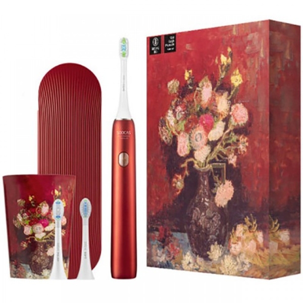 Зубная щетка электрическая Xiaomi Mi Soocas Electric Toothbrush X3U Van Gogh Red
Зубная щетка электрическая Xiaomi Mi Soocas Electric Toothbrush X3U Van Gogh Red