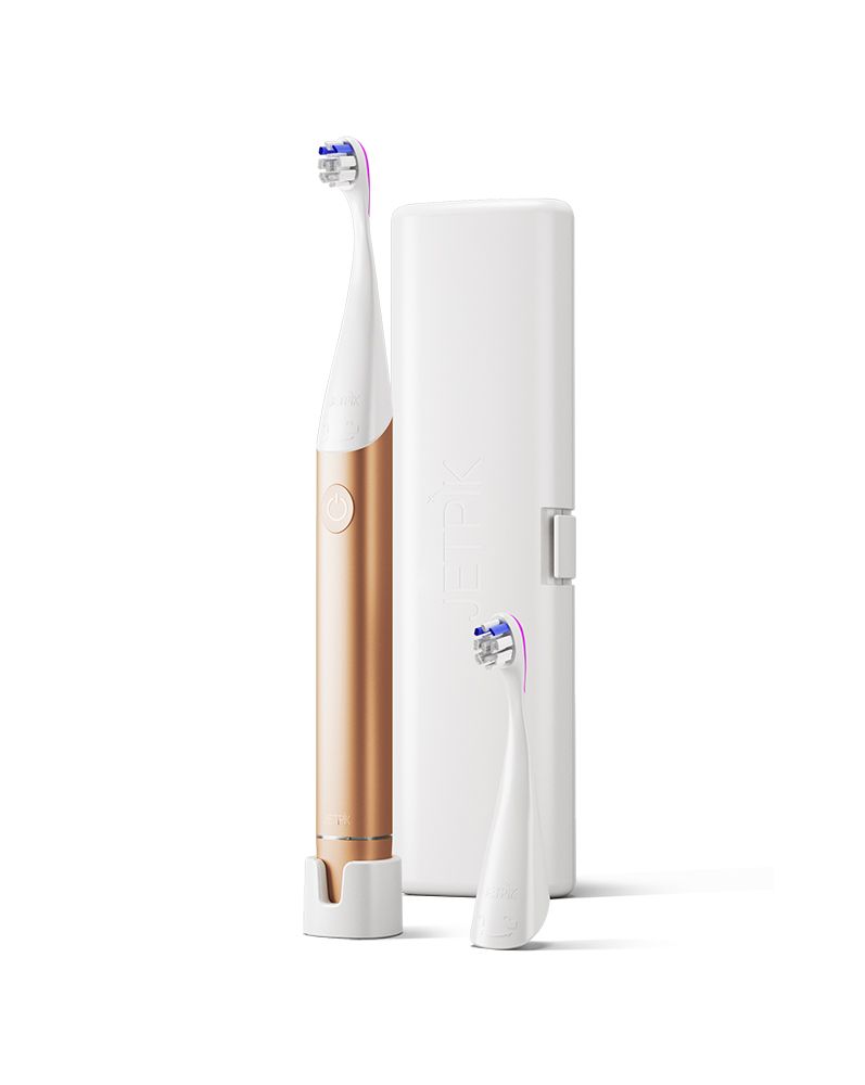 Зубная щетка Jetpik JP300 Gold
Зубная щетка Jetpik JP300 Gold