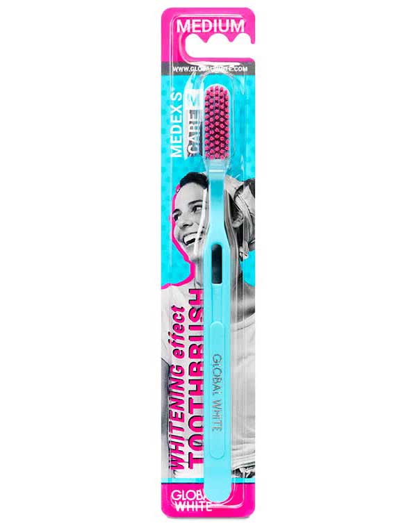 Зубная щётка Global White Средняя
Зубная щётка Global White Средняя
