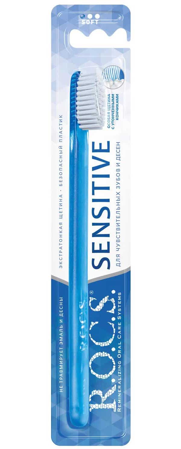Зубная щетка R.O.C.S. "SENSITIVE" мягкая
Зубная щетка R.O.C.S. "SENSITIVE" мягкая