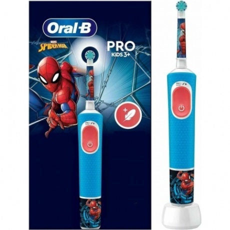 Детская электрическая зубная щетка Braun Oral-B Vitality Pro Kids Spiderman D103.413.2K голубая
Детская электрическая зубная щетка Braun Oral-B Vitality Pro Kids Spiderman D103.413.2K голубая