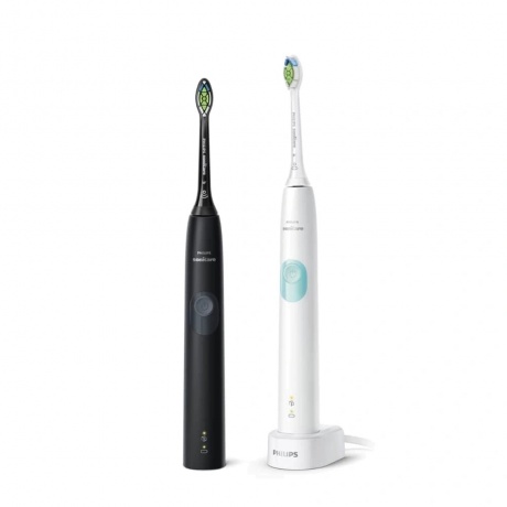 Набор зубных щеток Philips Sonicare HX6450/05 - 2 шт. (белая/черная)
Набор зубных щеток Philips Sonicare HX6450/05 - 2 шт. (белая/черная)