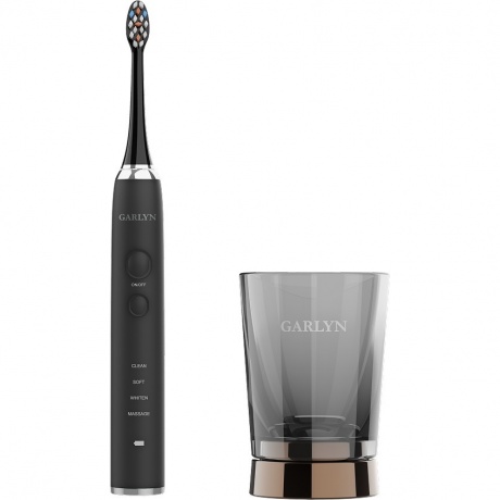 Щетка зубная электрическая GARLYN Smile Crystalcare black
Щетка зубная электрическая GARLYN Smile Crystalcare black