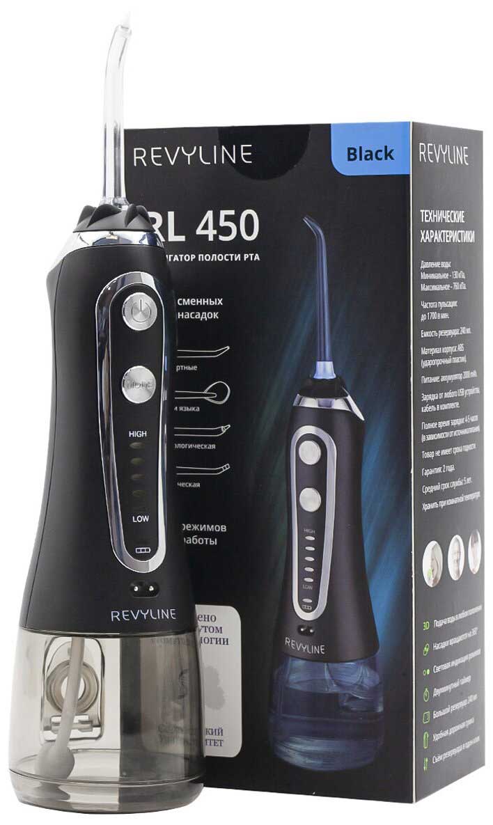 Ирригатор Revyline RL 450 Black
Ирригатор Revyline RL 450 Black