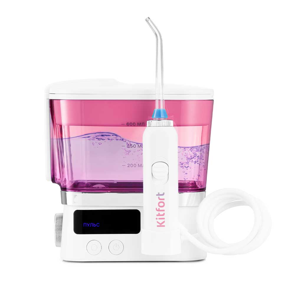 Ирригатор для полости рта КТ-2917-1 бело-розовый
Ирригатор для полости рта КТ-2917-1 бело-розовый