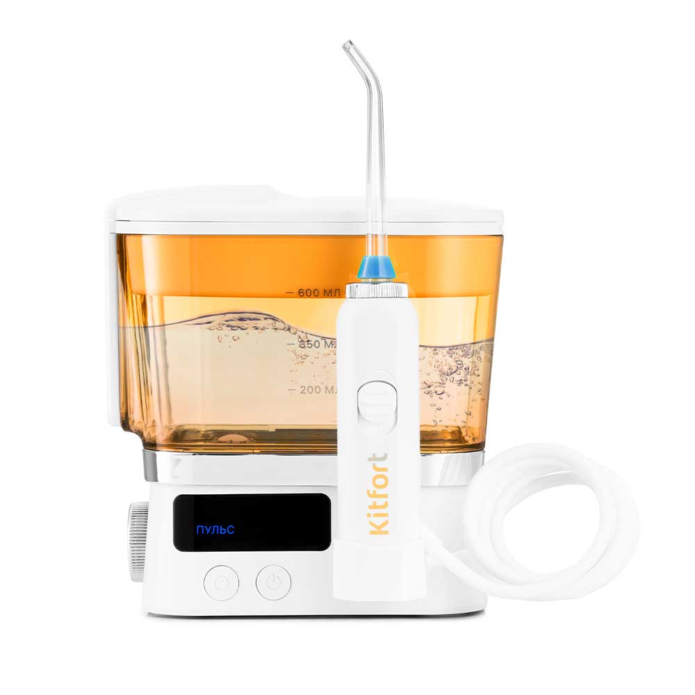 Ирригатор для полости рта КТ-2917-4 бело-оранжевый
Ирригатор для полости рта КТ-2917-4 бело-оранжевый