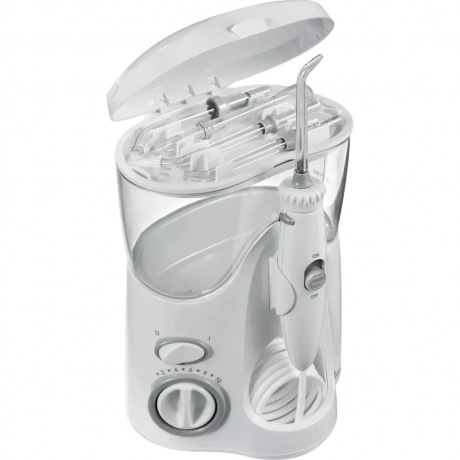 Ирригатор Waterpik WF-112EU 7насад. белый
Ирригатор Waterpik WF-112EU 7насад. белый