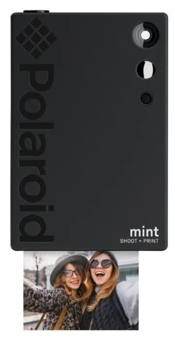 Фотокамера моментальной печати Polaroid Mint Black
Фотокамера моментальной печати Polaroid Mint Black