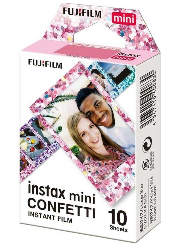 Картридж для камеры Fujifilm Colorfilm Instax Mini Confetti (10 снимков)
Картридж для камеры Fujifilm Colorfilm Instax Mini Confetti (10 снимков)