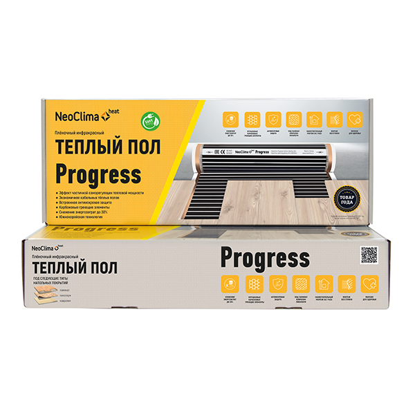 Пол теплый NeoClima Progress 170-0,5-2,5
Пол теплый NeoClima Progress 170-0,5-2,5