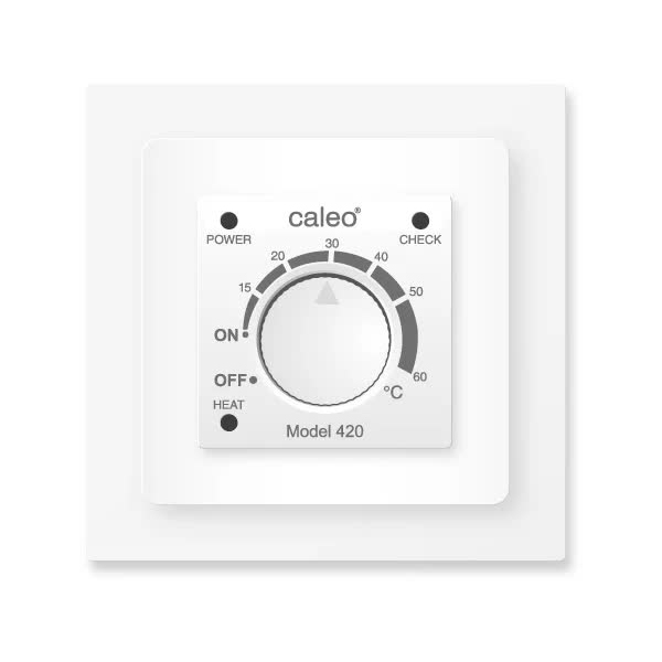 Терморегулятор Caleo 420 White
Терморегулятор Caleo 420 White