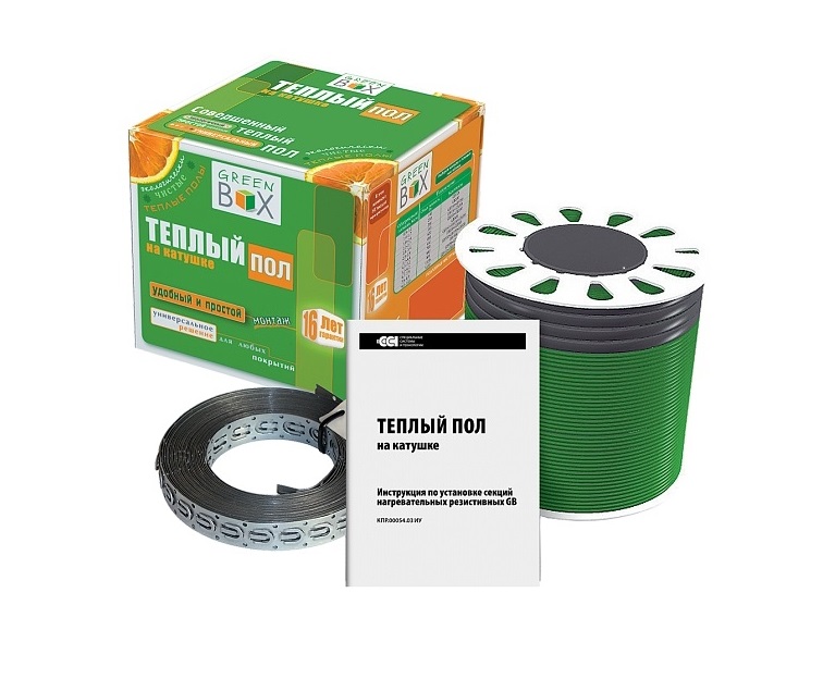 Кабель нагревательный Green Box GB 17,5м/200Вт
Кабель нагревательный Green Box GB 17,5м/200Вт