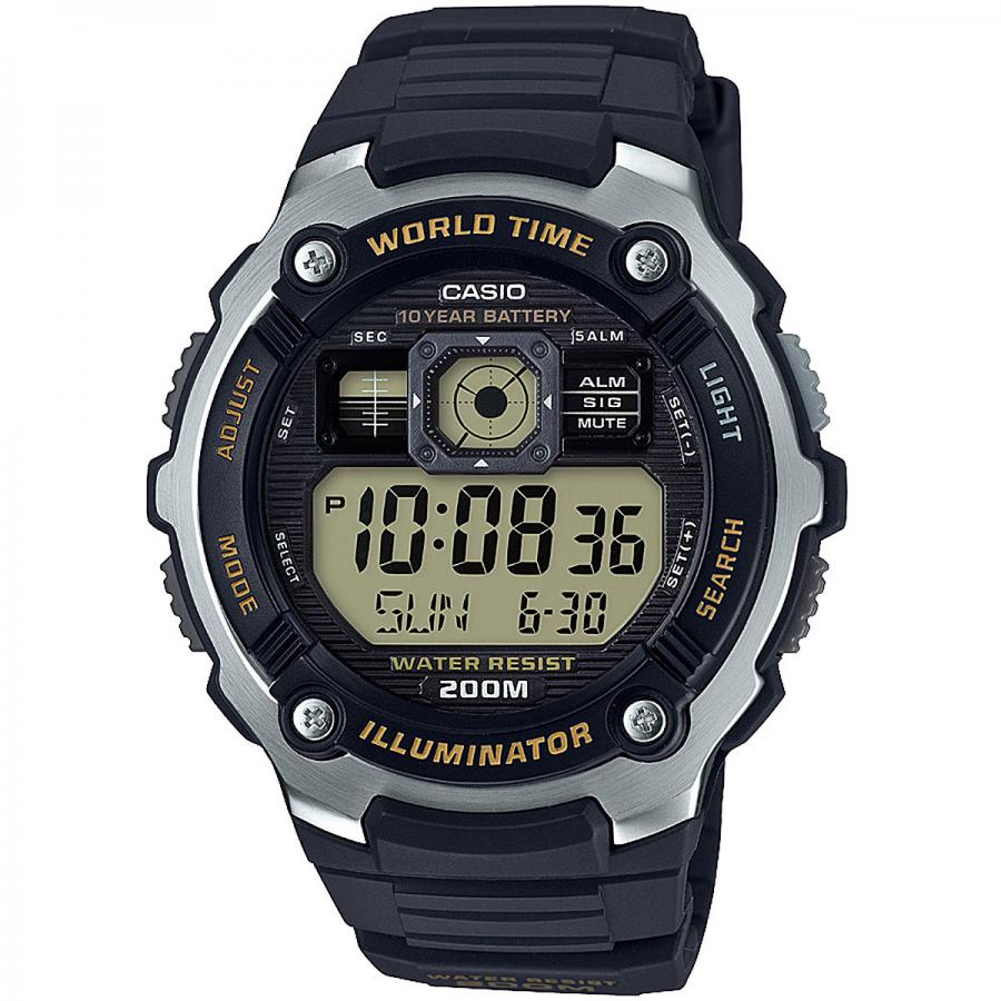 Наручные часы Casio Digital AE-2000W-9A
Наручные часы Casio Digital AE-2000W-9A