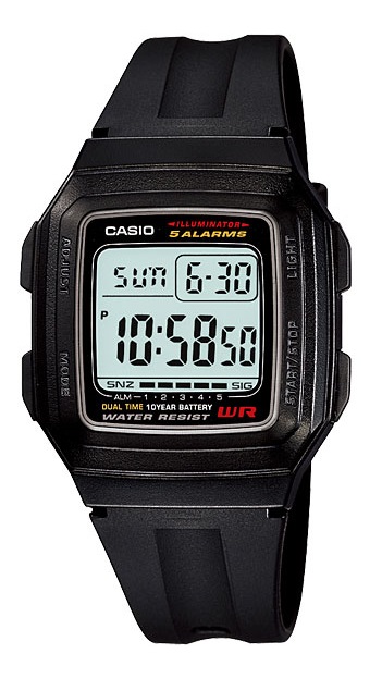 Наручные часы Casio F-201WA-1AEG
Наручные часы Casio F-201WA-1AEG