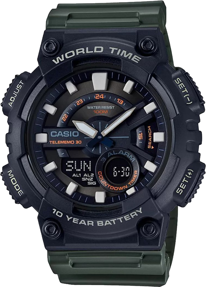 Наручные часы Casio AEQ-110W-3A
Наручные часы Casio AEQ-110W-3A