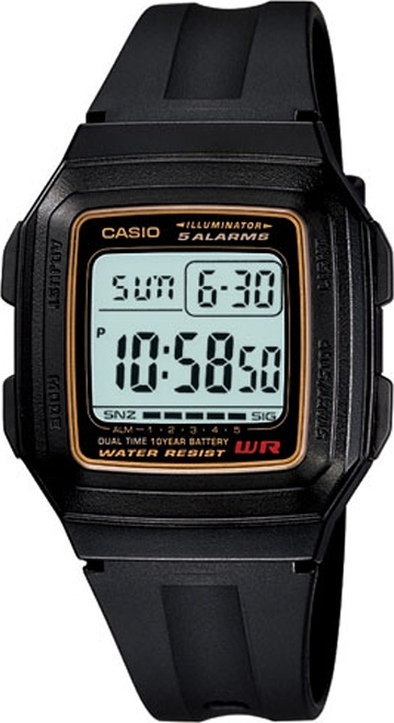 Наручные часы Casio F-201WA-9A
Наручные часы Casio F-201WA-9A