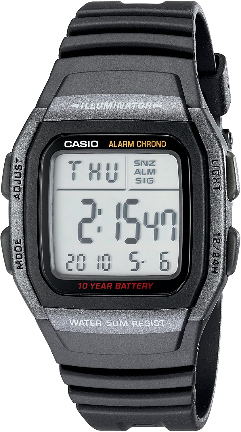 Наручные часы Casio W-96H-1B
Наручные часы Casio W-96H-1B