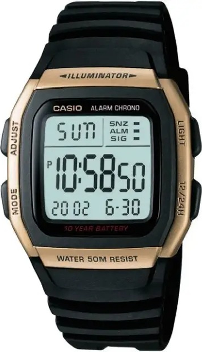 Наручные часы Casio W-96H-9A
Наручные часы Casio W-96H-9A