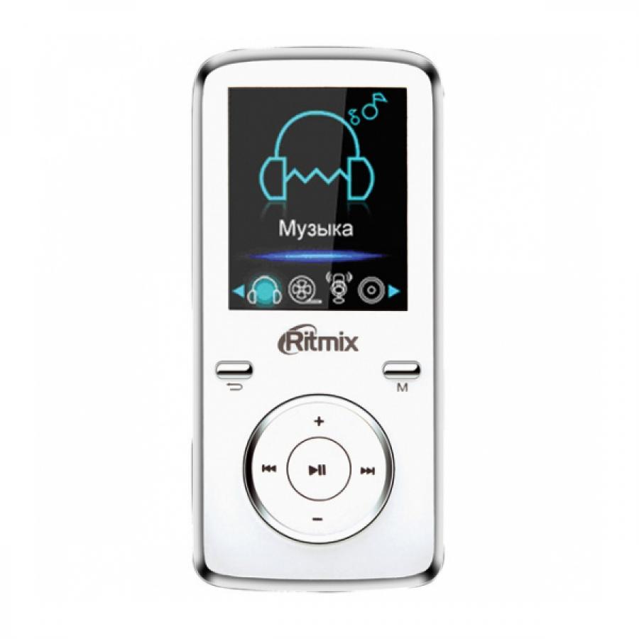 Цифровой плеер Ritmix RF-4950 - 4Gb White
Цифровой плеер Ritmix RF-4950 - 4Gb White