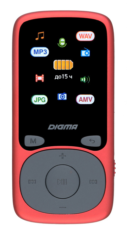 Цифровой плеер Digma B4 8Gb Red
Цифровой плеер Digma B4 8Gb Red